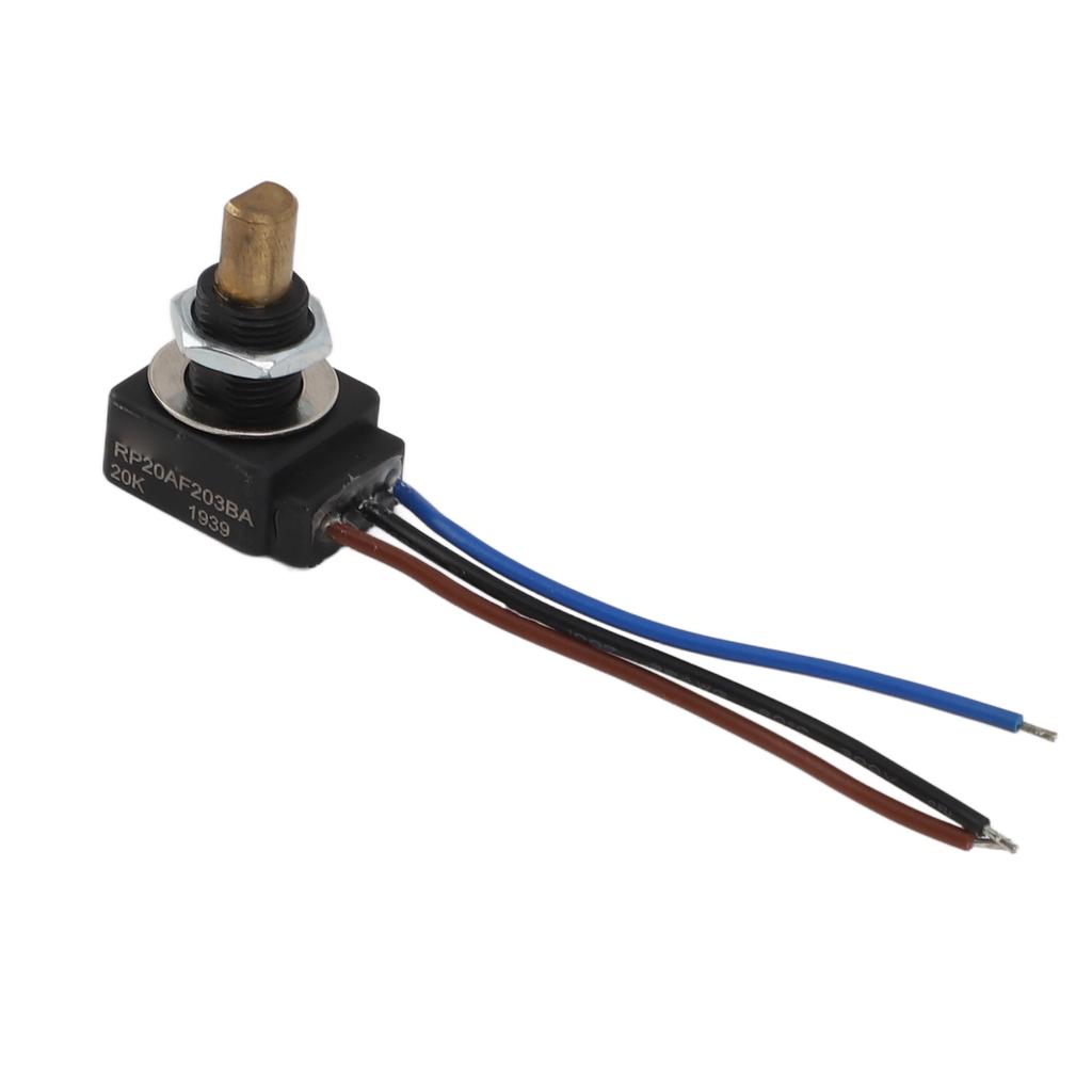 Linearer Kegel, einstellbarer Widerstand, IP65, wasserdicht, 0,25 W, Nennleistung, 320 Grad Drehwinkel, drehbar