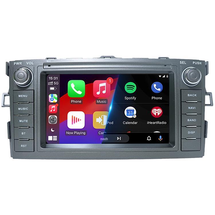 Toyota Auris Android Navigation System with HD Reversing Camera and CarPlay Integration