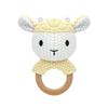 Handcrafted Crochet Rattle Rabbit Doll – Baby Teething & Soothing Toy