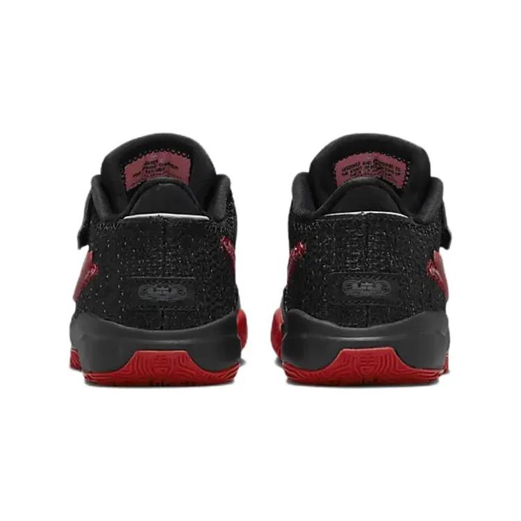 Nike LeBron 20 PreSchool 'Trinity' (Unisex) Black / Black / University Red / University Gold / Light Smoke Grey Kids' Basketball Shoes DQ8648 001