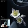 Cherry Blossom Aromatherapy Pear Flower Car Vent Fragrant Stone Car-Mounted Air Conditioning Perfume Decoration Decoration New Car Interior Gift