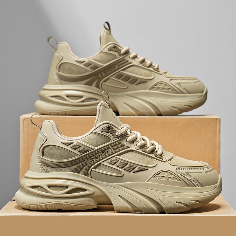 

2024 autumn new dad shoes heightened shock absorption lightweight breathable sports shoes Darth Vader platform shoes 44