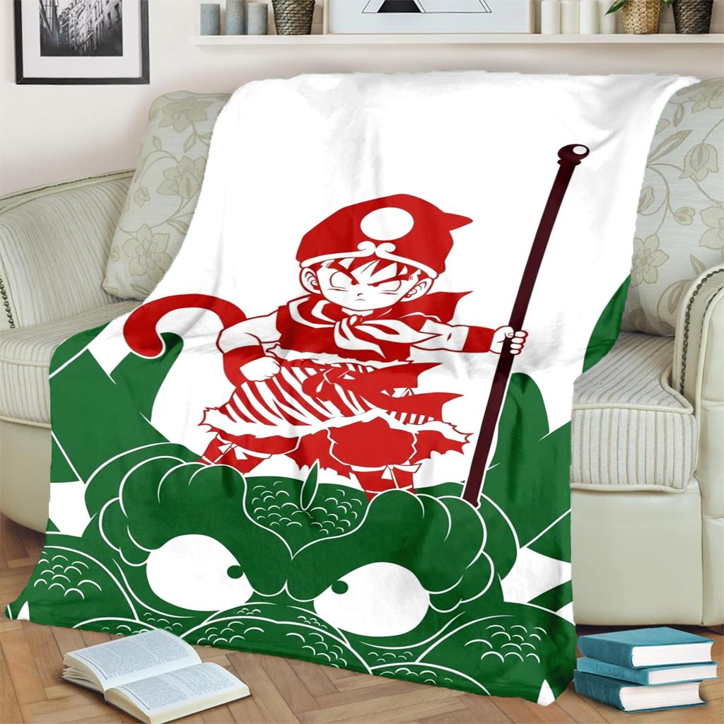Warm Dragon Ball! Blanket Flannel Material for Bedrooms, Sofas, Beds, Chairs, Picnics, Travel