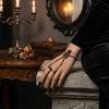 Zinc Zinc Alloy Material Skull Skeleton Hand Chain Retro Style Goth Punk Jewelry  Halloween Accessories