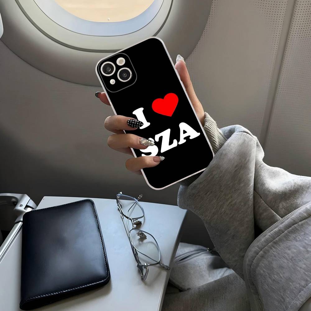 Singer SZA SOS Phone Case For IPhone 17 16 15 Plus 14 11 12 13 Mini Pro Max Mobile Case