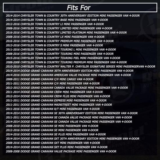 Rear Wiper Arm & Blade for Dodge Chrysler Town&Country Grand Caravan 68078306AA