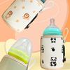 USB Bottle Warmer Heater Baby Bottle Warmer Bag Travel Bottle Warmer Insulation Cover 6 Gear Adjustable with LCD Display