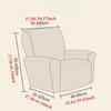 Elastic Single Sofa Cover Stretch Chair Cover for Recliner Chair Slipcover for Living Room Recliner Protector with Protector