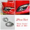 Chrome Front Rear Fog Light Lamp Door Handle Bowl Grille Strip Rearview Mirror Cover Trim For Mazda 3 2017 2018 Car Accessories