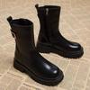 Fashion Ankle Boots for Women Plain Thick Platform Lightweight Booties Chic and Elegant Autumn On Promotion New In Woman Short Shoes Y2k