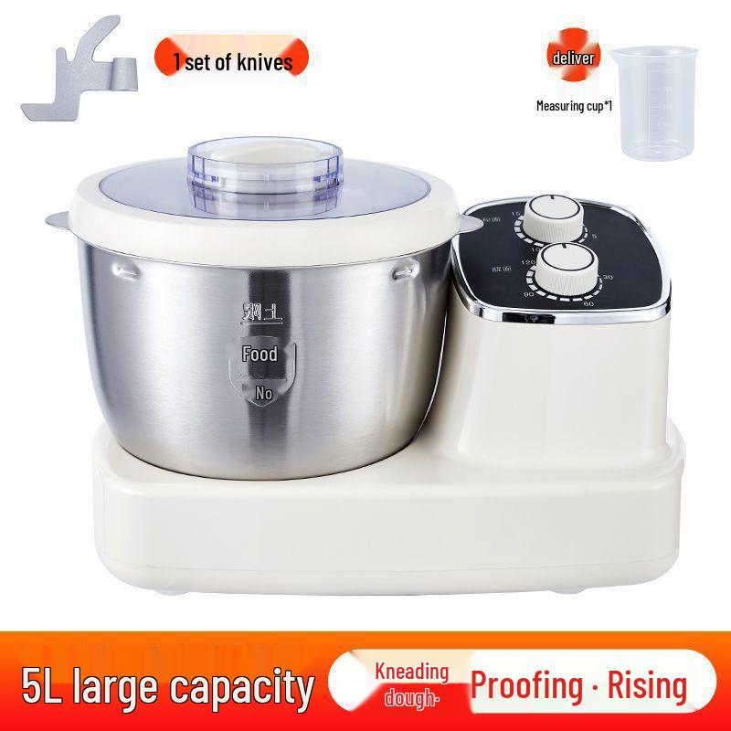 Fully Automatic Small Household Dough Mixer with Intelligent Kneading, Proofing, Beating, and Constant Temperature Fermentation.
