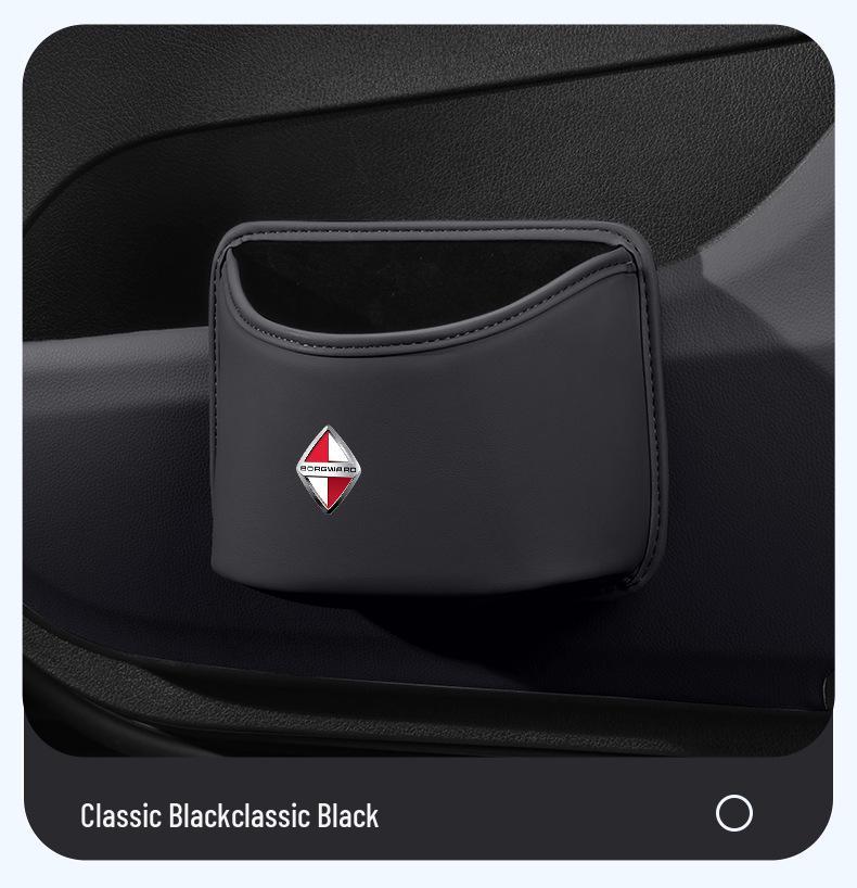 Borgward Logo Multi-functional Car Trash Can and Hanging Storage Bin