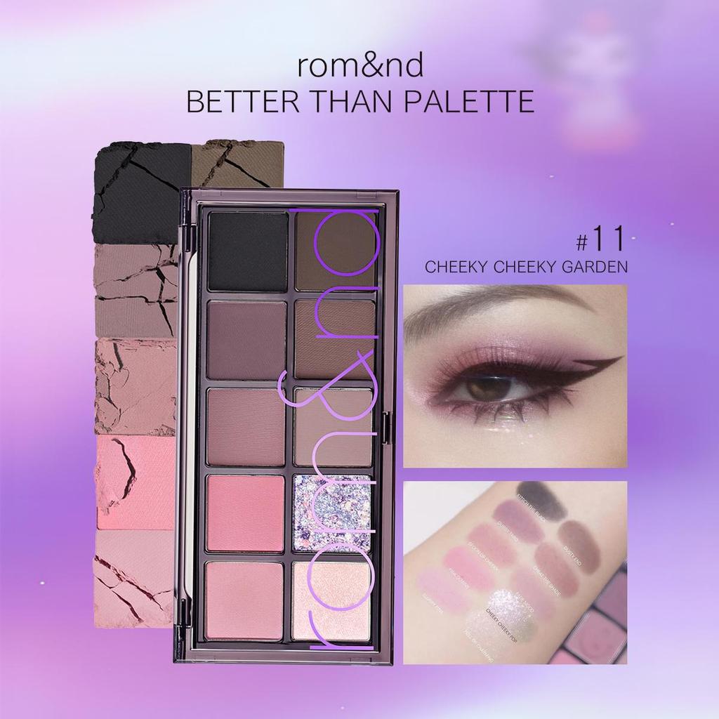 Rom&nd Romand BETTER THAN PALETTE 6-8.5g/0.21-0.3oz (8 Color Options)