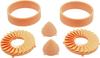Fab Scale Engine Fan Blade Set Plastic Model Parts FAB72087 1/72 P-8A (for BPK) (Airplane)