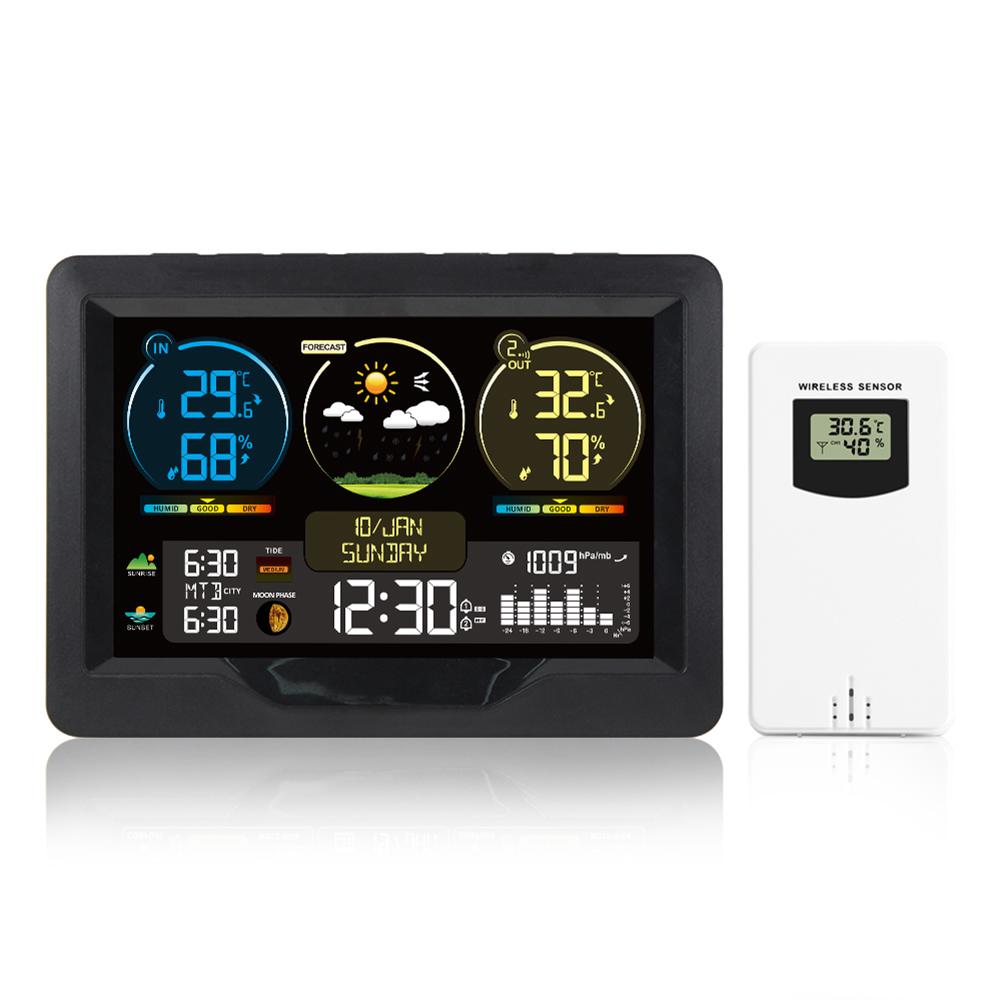 

Alarm Clock 17*6.5*12.8 Temperature Monitor Indoor Environment Multiple Temperature Units Sunrise Sunset Times China Mainland
