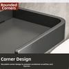 Wall-Mounted Roll Paper Storage Rack Aluminum Phone Storage Shelf Bathroom Tissue Box  Living Room
