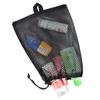 Underwear Storage Bag, Black Mesh Shopping Storage Bag, Golf Bag, Mesh Holes, Various Specifications, Reusable, 5 Piece