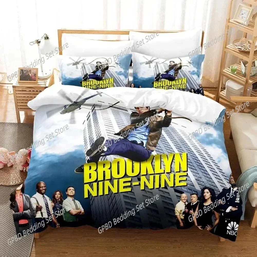 Print New Tv Brooklyn Nine-Nine Bedding Set Bedroom Soft Modern Bedspreads Comefortable Duvet Cover Quilt Cover And Pillowcase