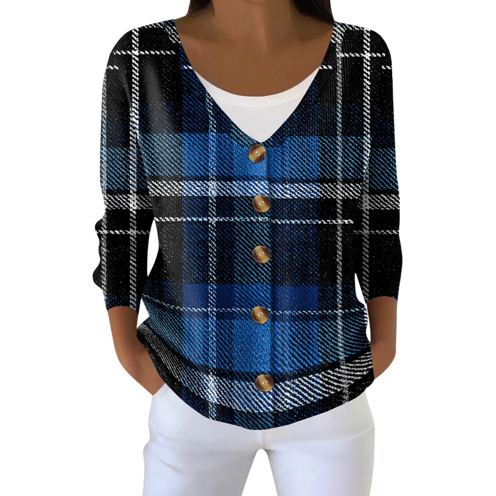 

Женский модный кардиган-жакет с длинным рукавом и принтом XXL