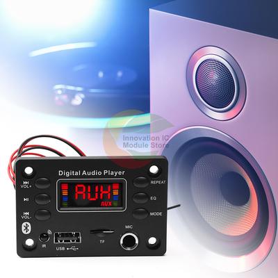 DC 12V Bluetooth Audio Decoder Board Audio Module USB FM Radio Lossless MP3 WMA WAV FLAC APE Decoder Board Module