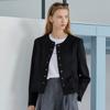 Hyyk Suede Minimal Jacket_Black