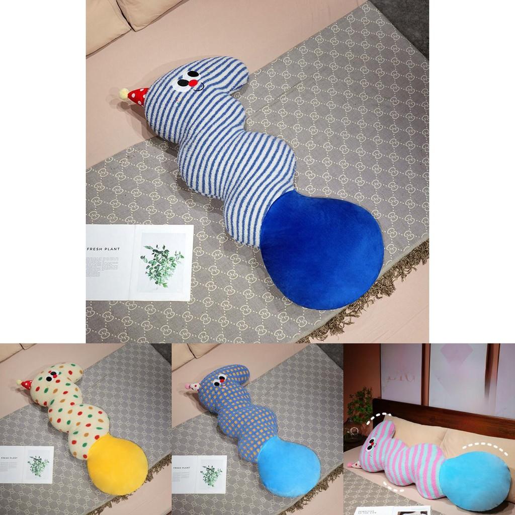 Cartoon Wave Pillow With Plush Cover For Girls Side Sleep Comfort