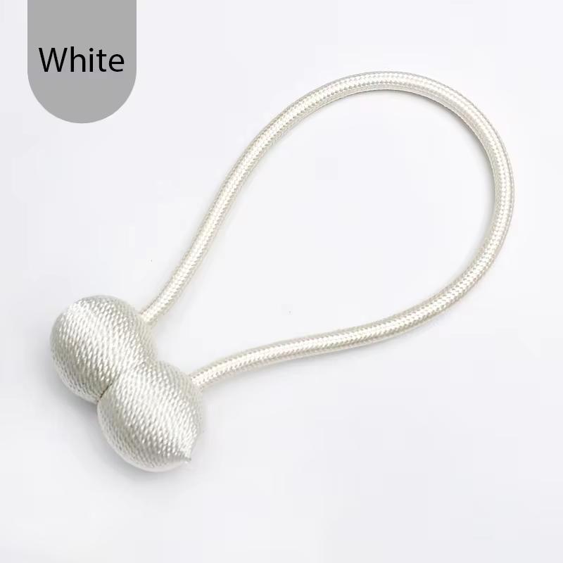 Headphone Curtain Strap with Light Luxury and High-grade Strap Magnetic Curtain Buckle Ring Bed Curtain Folding Rope Strap