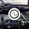 Car Heated Steering Wheel Cover with Heater, 12 V, Electric Heat, 14.6 - 15.0