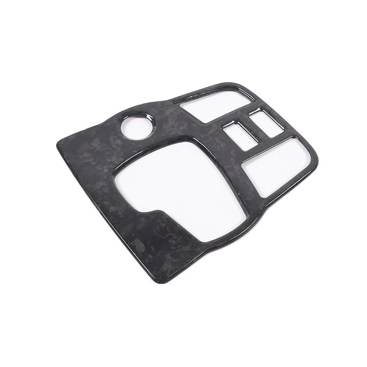 For 2013 To 2022 Jaguar F Type Carbon Fiber Interior Accessories Forged Carbon Central Control Gear Shift Panel Decorative Frame