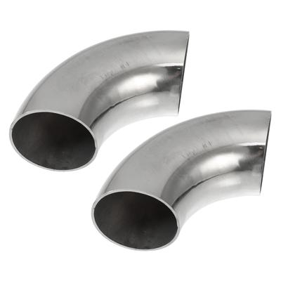 SS304 Stainless Steel 90 Degree Mandrel Bend Elbow Exhaust Elbow Pipe for Car