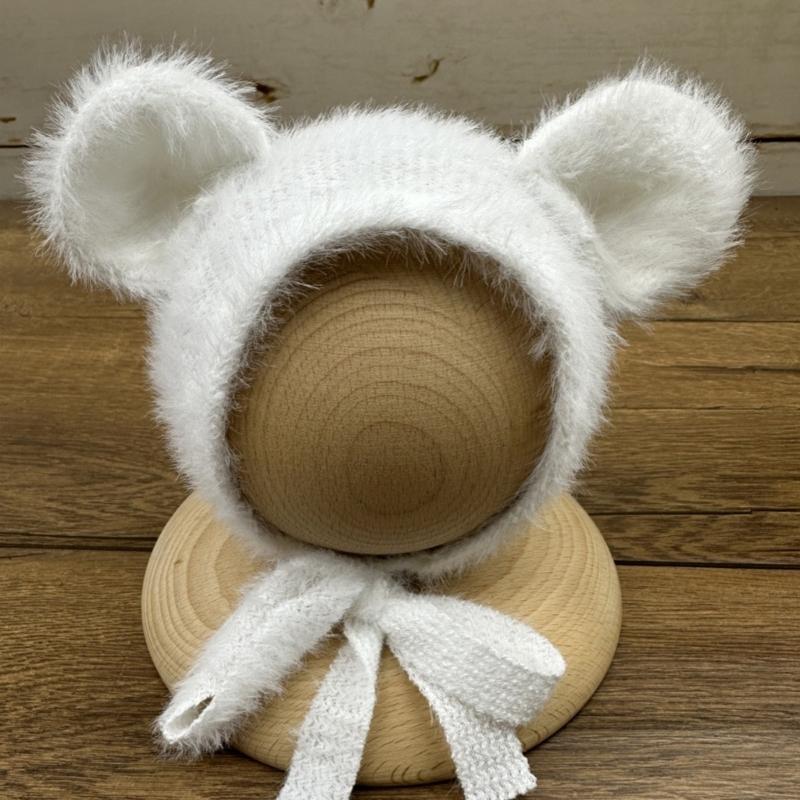 Girl Boy Photography Props Newborn Infant Costume Bear Theme Romper Hat Clothing Outfit Photo Shoot Clothes Baby Supply