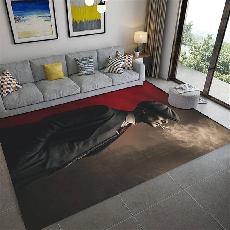 Thomas Shelby Carpet Rug for Living Room Bedroom Home Sofa Decoration,Kids Play Non-slip Floor Mat