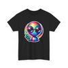 Unisex Adult T Shirt We Come In Peace Alien In Sunglasses Peace Sign Hippie Tee