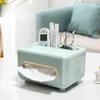 Ins Style Tissue Boxes Multifunctional Napkin Holder Desk Organizer Bathroom Living Room Office Remote Controls Glasses Notepads