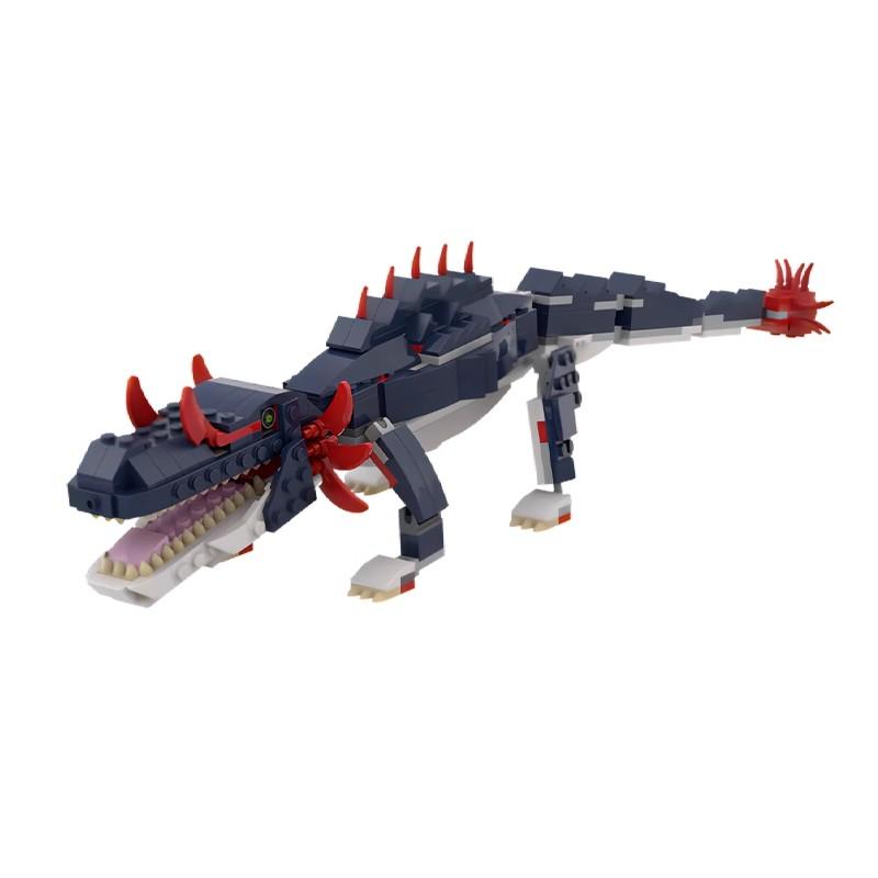 Bricklink Fikirler Subnautica Derinlerin Canavarları 31088 Deniz Aç Kurt Dünya Yaratıcı Yapı Blokları Çocuk Oyuncakları Noel Hediyesi