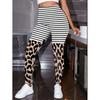 2026 Womens High-Waist Printed Yoga Leggings Casual Slim Fit Activewear Pants