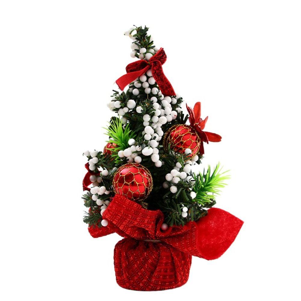 Mini Christmas Tree Ornaments 20cm Christmas Tree Supplies Fashion Desktop Tree Ornaments New Year