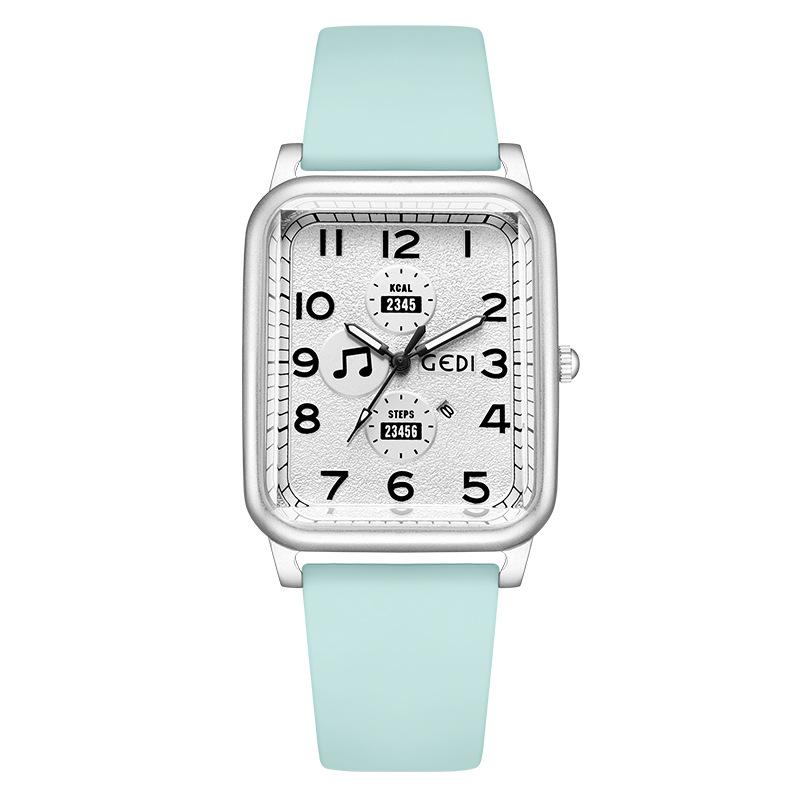 Fashion Dopamine Women'S Watch Candy Color High Value Student Watch Female Test Special Quartz Waterproof Watch