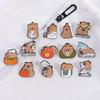 Waterproof Animal Pins Unique Capybaras Collectible Badges for DIY Crafts Lovely Unisex Fashion Broosh Jewelry