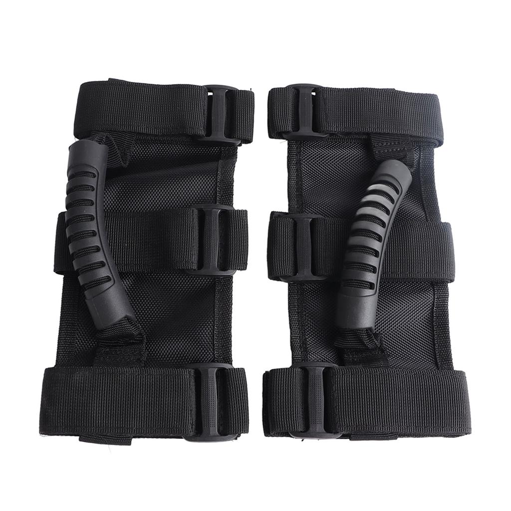 2Pcs Handle Black Off Road Car Refit Interior Handle Thickened Strengthening Top Roof Handle For Wrangler