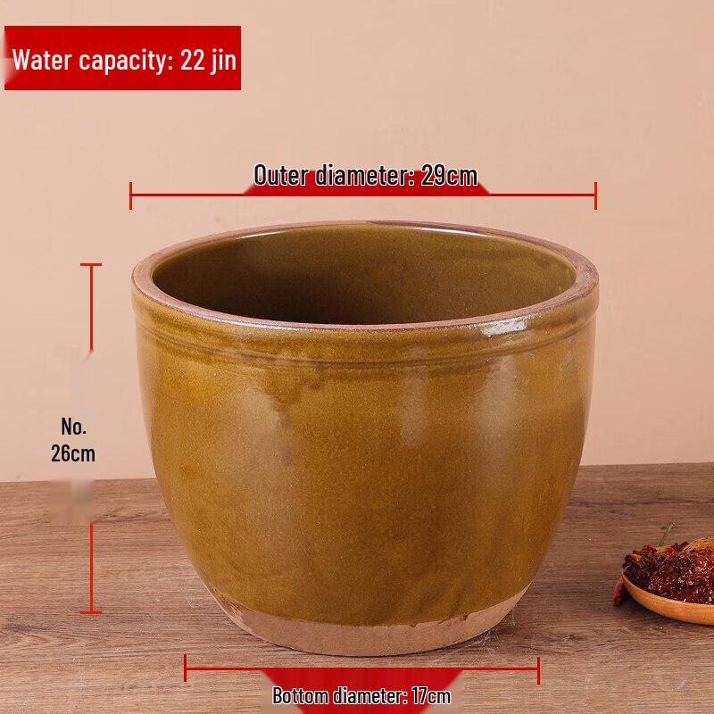 Ceramic Rice Wine Fermentation Jar