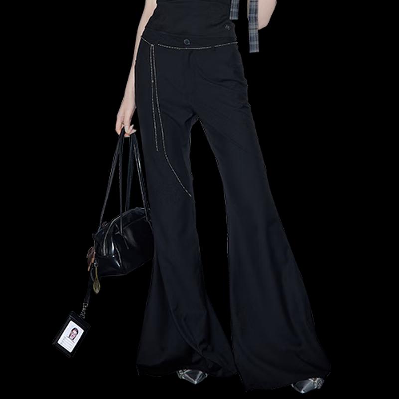 UNIFREE Slim Fit Flared Trousers