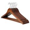 Durable Wood Hangers Swivel Hook Non-Slip Coat Hangers New Wooden Clothes Hangers  For Shirts