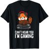 Red Panda Gaming Kan Je Niet Horen Ik Ben Aan Het Gamen Rode Panda T-Shirt