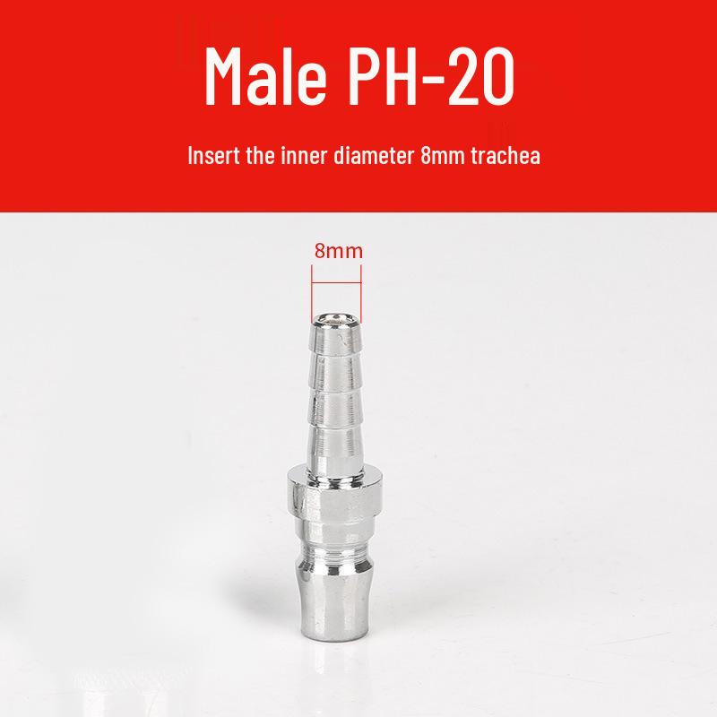 Pneumatic C-Type Quick Connector for Air Hose and Compressor Accessories