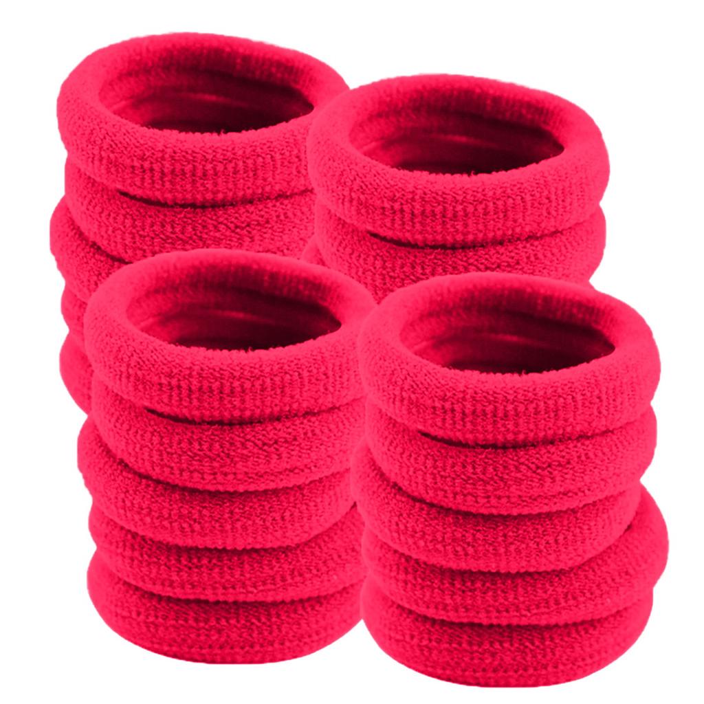 20Pcs Women Girls Hair Band Ties Rope Ring Elastic Hairband Ponytail Holder New