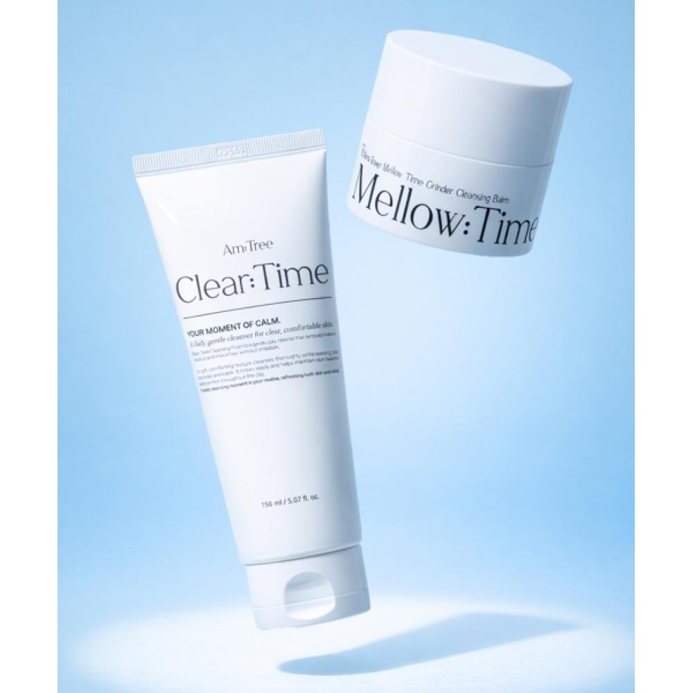 Amtree Daily Time Cleansing Duo Set Cleansing Foam 150ml+Cleansing Balm 50ml Cleansing Foam 150ml+Cleansing Balm 50ml