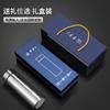 Pure titanium thermos cup, tea separation and bacteriostatic titanium cup, men's and women's car portable high-end business gift cup with gift box