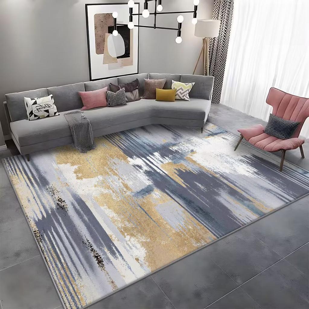 Ink Flow Abstract Carpet Living Room Decoration Home Washable Ink-Dyed Large Rugs 200x300 Coffee Tables Non-slip Soft Floor Mat