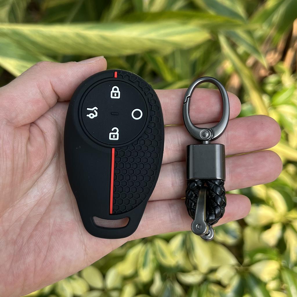 Silicone Car Key Case for Gac Aion V RT UT Y LX S PLUS New Energy Trumpchi Aion GE3 GA3S Toyota BZ3X Rubber Remote Cover Shell